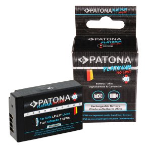 Patona Platinum Batteri LP-E17 til Canon