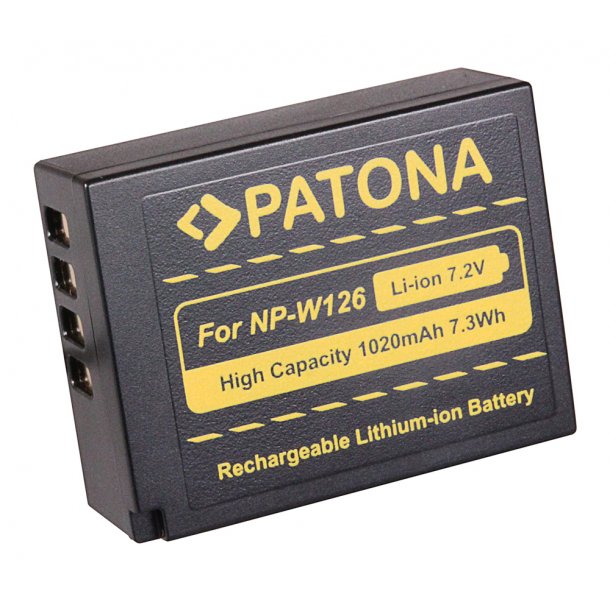 Patona NP-W126 Batteri til Fujifilm