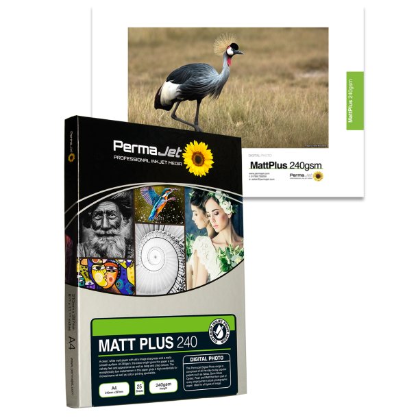 PermaJet Matt Plus 240 gsm A4 100 Ark