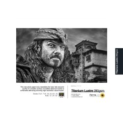 PermaJet Titanium Lustre Metallic 280 gsm A4 25 ark