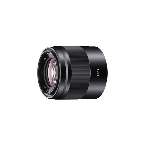 Sony SEL50 mm f/1,8 (SEL-50F18) Sort