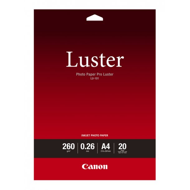 Canon LU-101 Photo Paper Pro Luster - 20/A4/260g