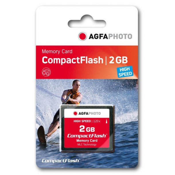 Agfaphoto CF 2GB - 20 mb/sec.