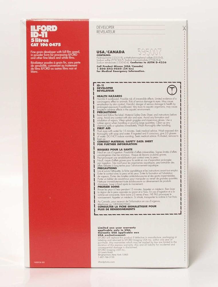 Photography Website Ilford ID-11 Black White Film Developer (5