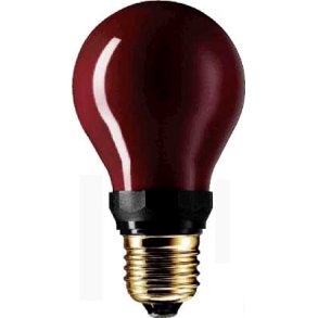 Dr. Fischer Mrkekammerlampe Rd E27 230V/15W