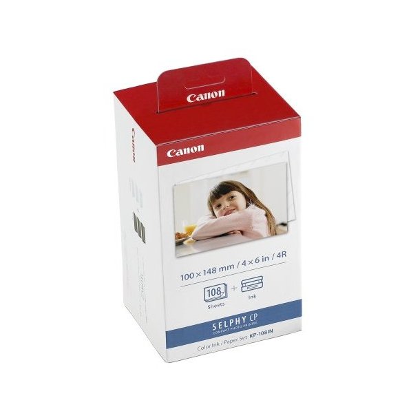Canon KP-108IN Color Ink/Paper Set