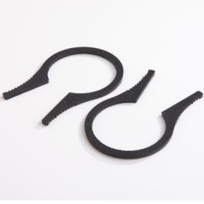 B.I.G. Filterklemme  49-58 mm - st med 2 stk.