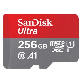 SanDisk 256GB microSDXC + SD Adapter 150MB/s 10 UHS-I