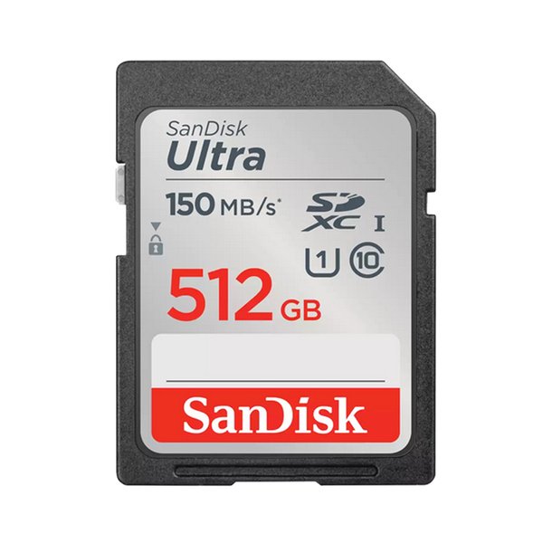SanDisk Ultra 512GB SDXC UHS-I U1 150 MB/s