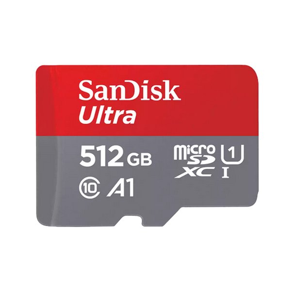 SanDisk 512GB microSDXC + SD Adapter 150MB/s UHS-I