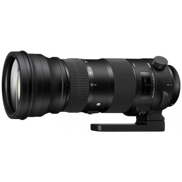 Sigma 150-600mm F5-6.3 DG OS HSM Sports t/Canon incl. Haida NanoPro Clear Filter - 105 mm!