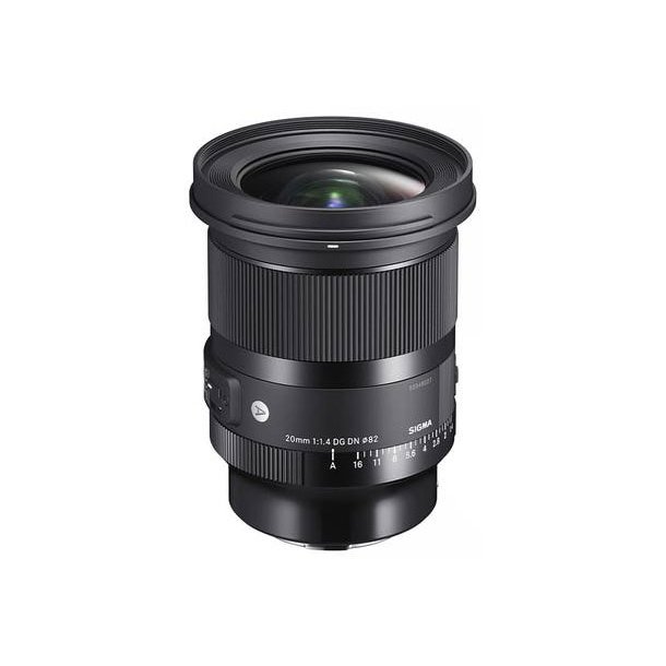 Sigma 20mm F1.4 DG DN Art t/Sony E-Mount - Sigma til Sony E-Mount ...