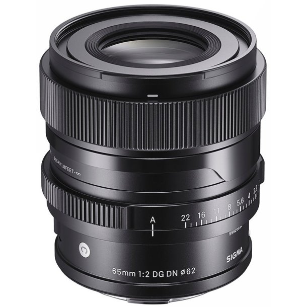Sigma 65mm F2.0 DC DN Contemporary t/Sony E-Mount incl. Haida NanoPro Clear Filter 62 mm 
