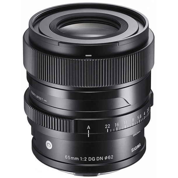 Sigma 65mm F2.0 DC DN Contemporary t/Sony E-Mount incl. Haida NanoPro Clear Filter 62 mm 