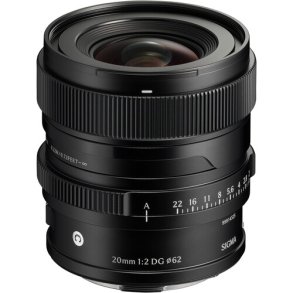 Sigma 20mm F2 DG CONTEMPORARY t/Sony E-Mount Black