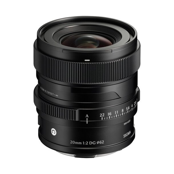 Sigma 20mm F2 DG CONTEMPORARY t/Sony E-Mount Black