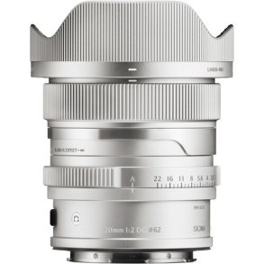 Sigma 20mm F2 DG CONTEMPORARY t/L-Mount Silver