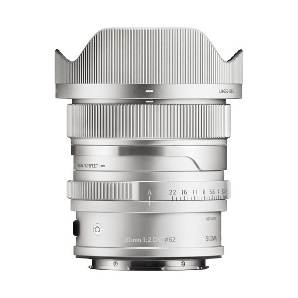 Sigma 20mm F2 DG CONTEMPORARY t/L-Mount Silver