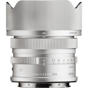 Sigma 24mm F3.5 DG CONTEMPORARY t/L-Mount Silver