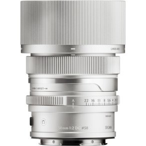 Sigma 50mm F2 DG CONTEMPORARY t/L-Mount Silver