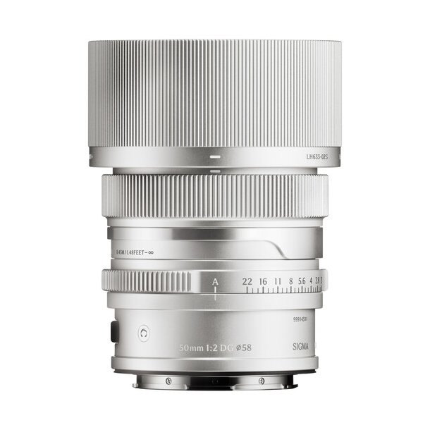 Sigma 50mm F2 DG CONTEMPORARY t/L-Mount Silver