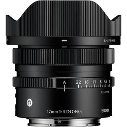 Sigma 17mm F4 DG CONTEMPORARY t/Sony E - Mount Black