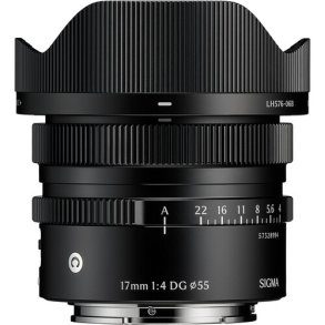 Sigma 17mm F4 DG CONTEMPORARY t/Sony E - Mount Black