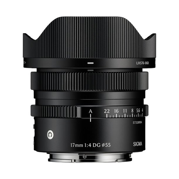Sigma 17mm F4 DG CONTEMPORARY t/Sony E - Mount Black