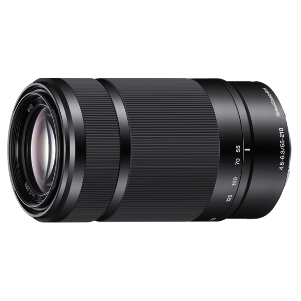 Sony E 55-210 mm F4.5-6.3 OSS (SEL-55210) sort