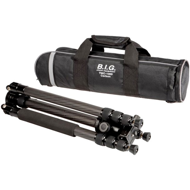 B.I.G. Carbon Stativ TMC-1300 m/kuglehoved