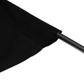 Falcon Eyes Stofbaggrund sort 150 x 280 cm