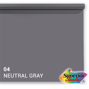 Superior Background Paper 04 Neutral Grey 2.72 x 11m