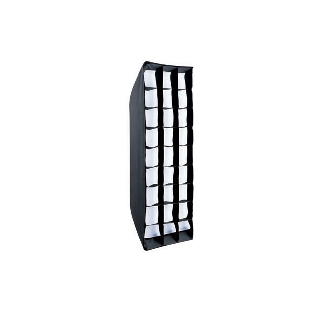 Linkstar Foldable Striplight Softbox + Honeycomb Grid QSSX-30150HC 30x150 cm