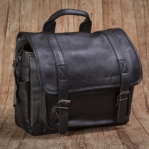 Paul Marius Le Petit Reporter Black - Ldertaske